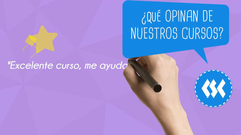 qué opinan de nuestros cursos